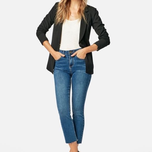 JustFab Single-Breasted Blazer - Picture 2 of 4
